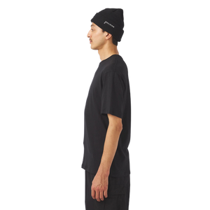 nanamica Loopwheel Coolmax Jersey T-Shirt Black FW25