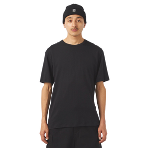 nanamica Loopwheel Coolmax Jersey T-Shirt Black FW25