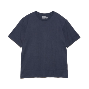 nanamica Loopwheel Coolmax Jersey T-Shirt Navy FW25