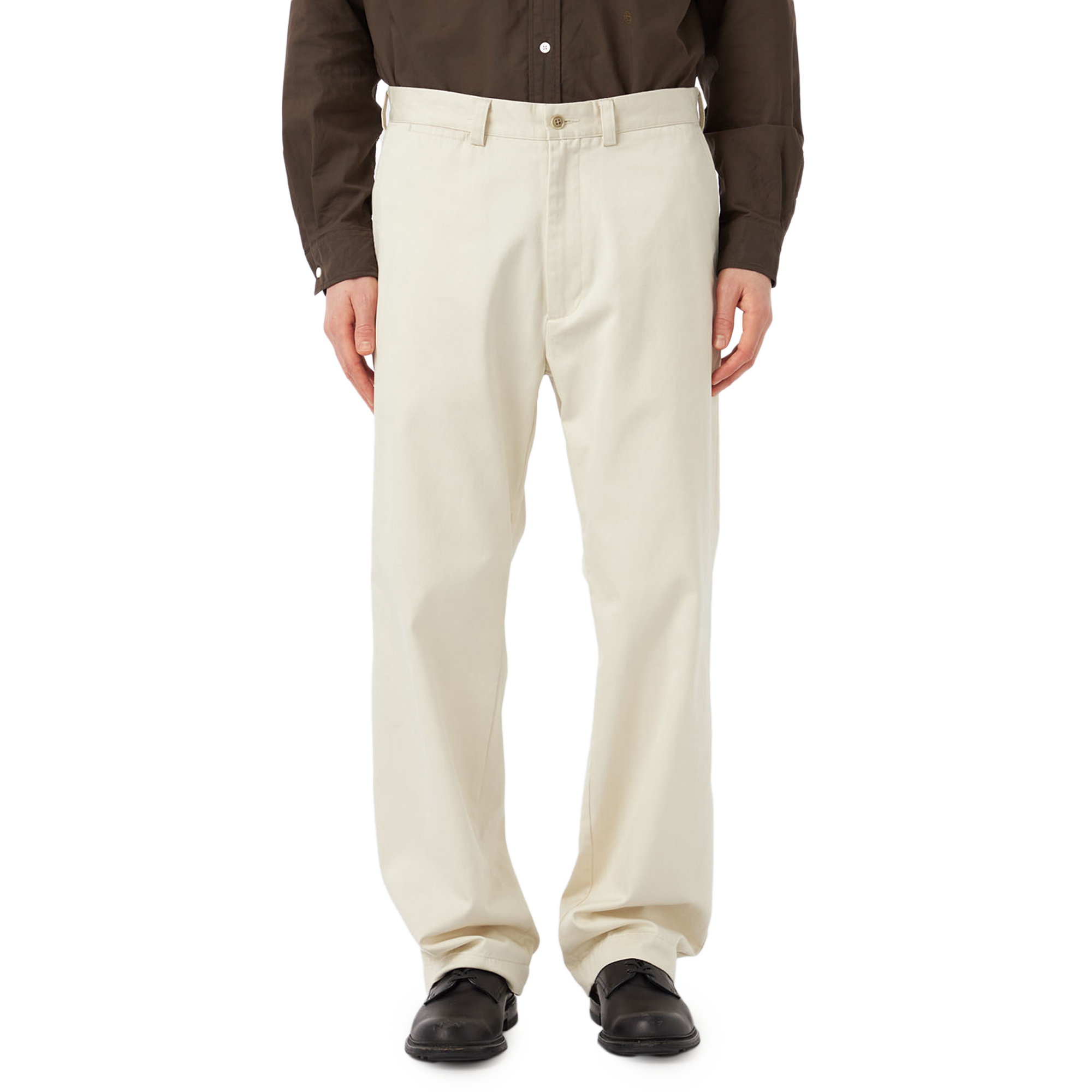nanamica Wide Straight Chino Pants Navy