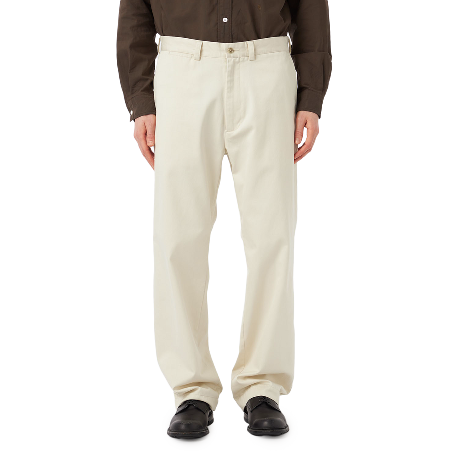 nanamica Wide Straight Chino Pants Navy
