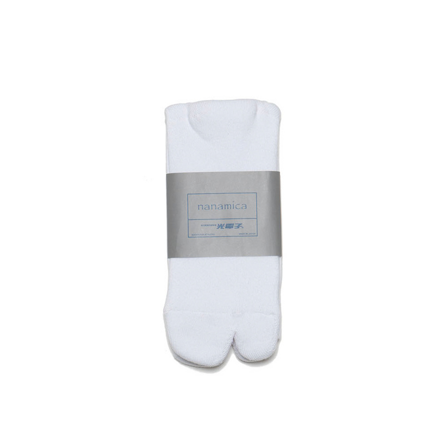 Nanamica Field Socks White SUKF180U