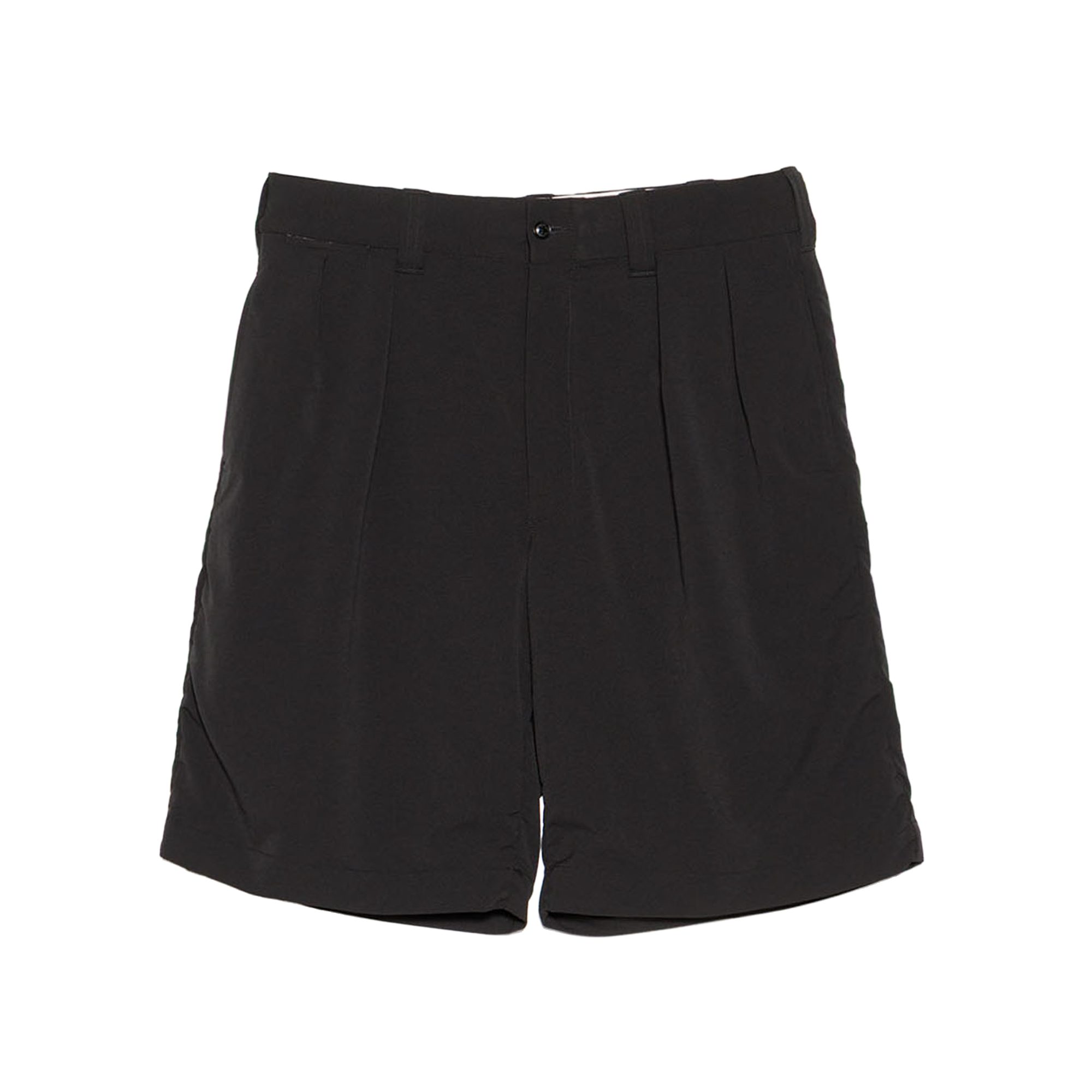 nanamica ALPHADRY Double Pleat Shorts Black