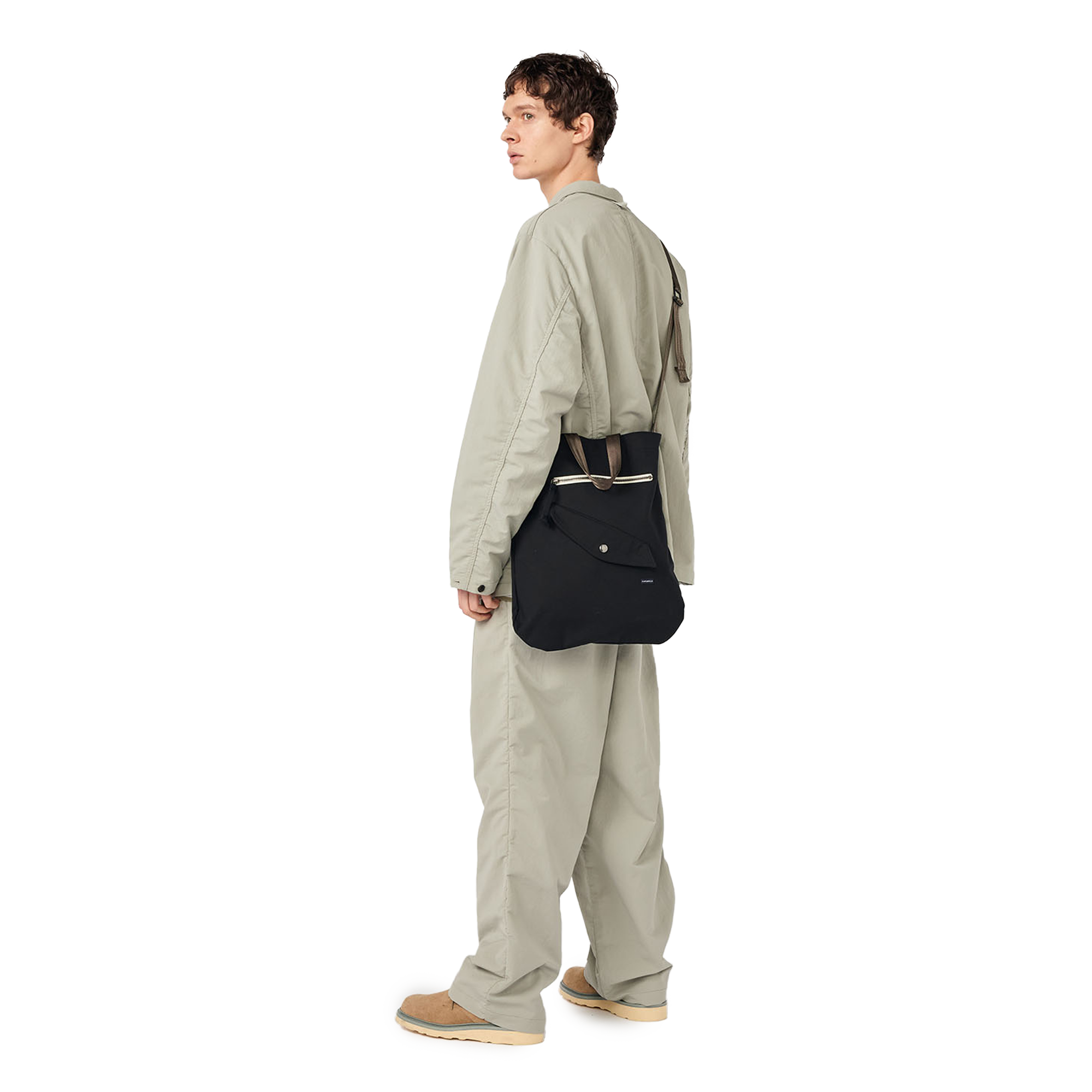 nanamica Shoulder Bag Black