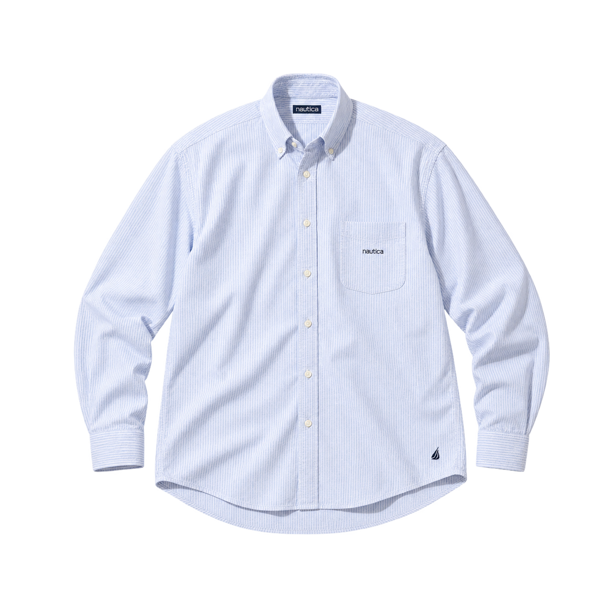 Nautica Japan Oxford B.D Shirts Vin Stripe