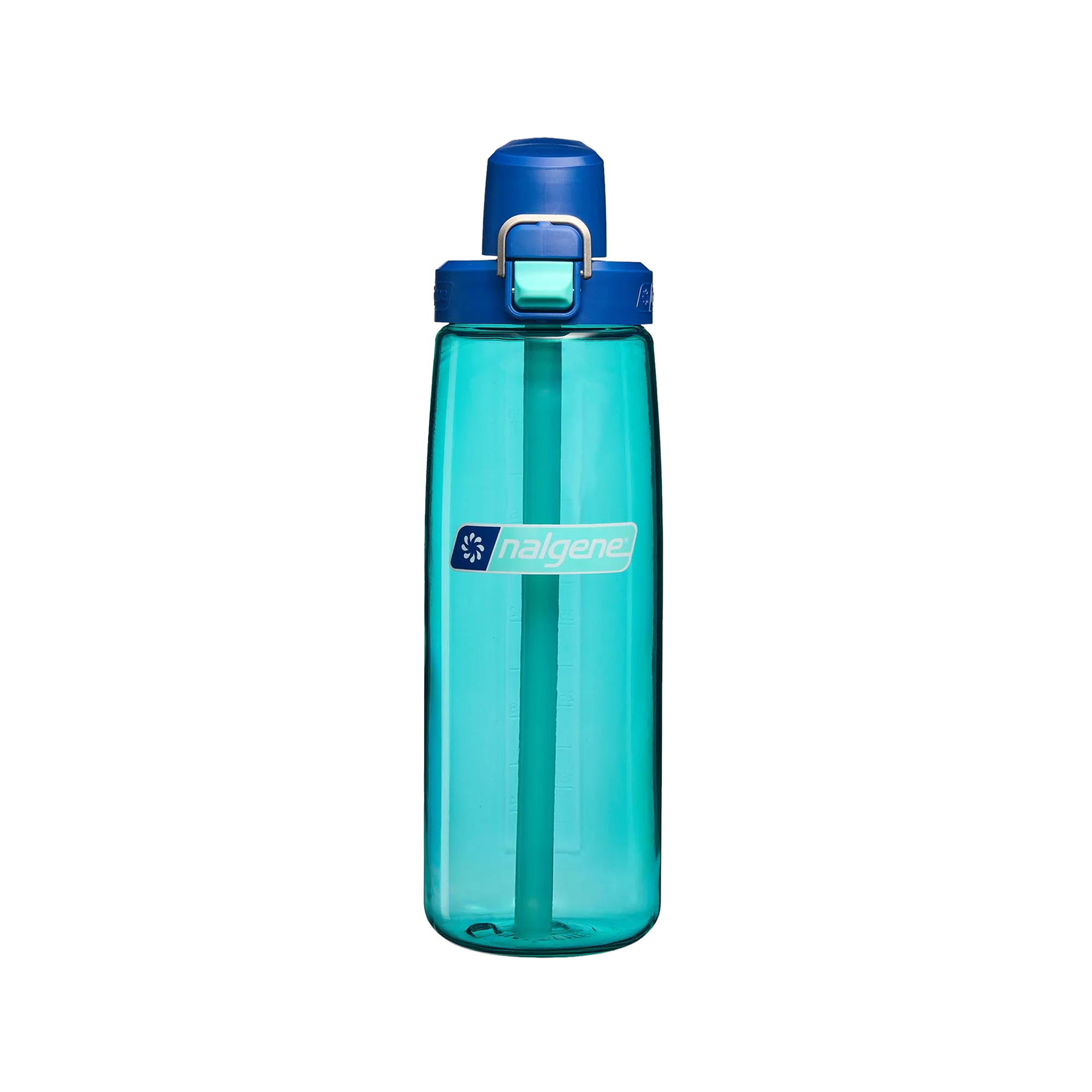 Nalgene Sustain Freshflow Straw Bottle Blue Aqua/Dark Blue 700ml