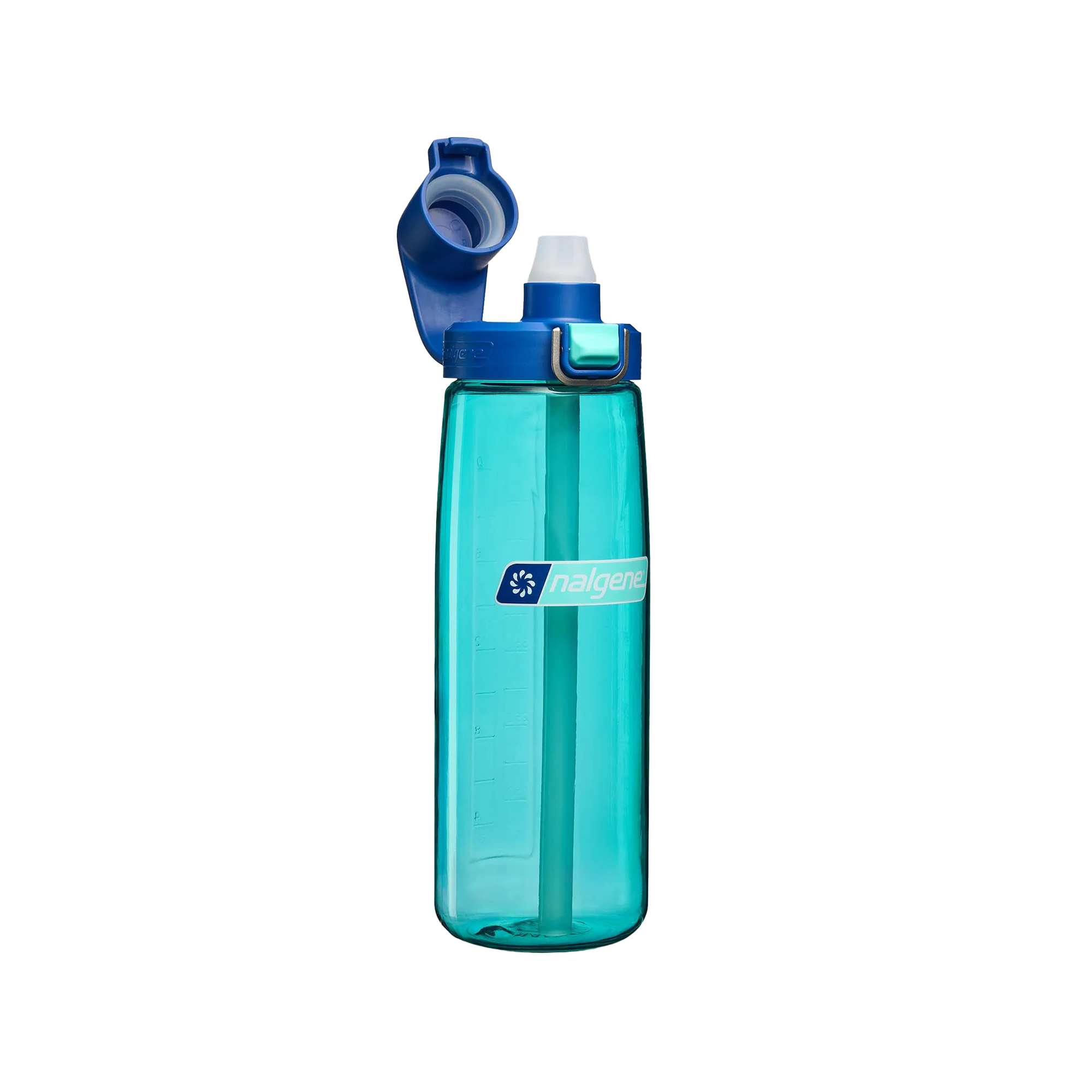 Nalgene Sustain Freshflow Straw Bottle Blue Aqua/Dark Blue 700ml