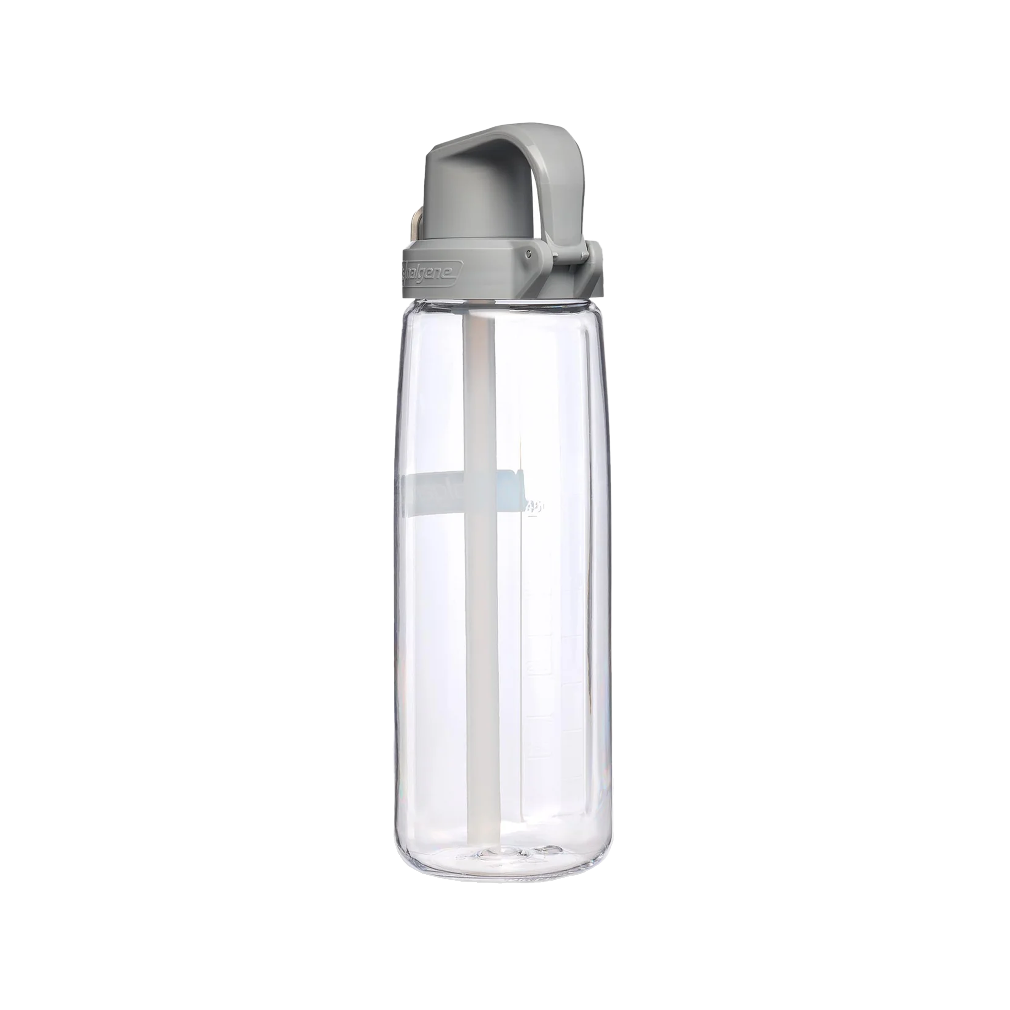 Nalgene Sustain Freshflow Straw Bottle Clear/Grey 700ml