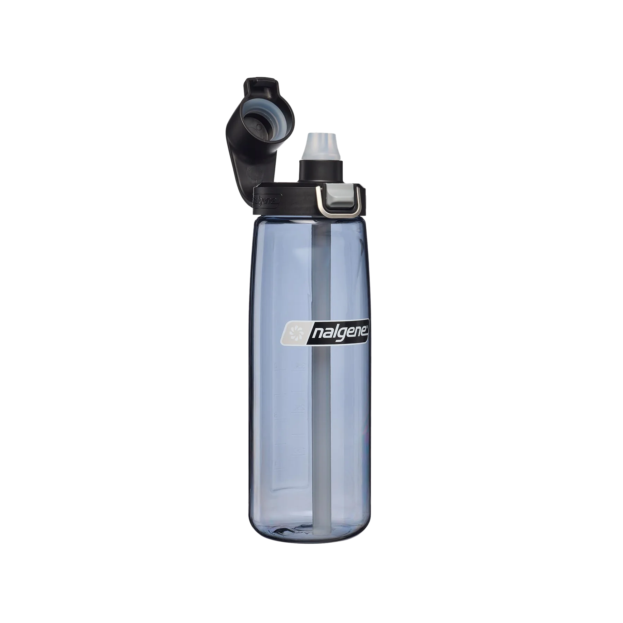 Nalgene Sustain Freshflow Straw Bottle Grey/Black 700ml