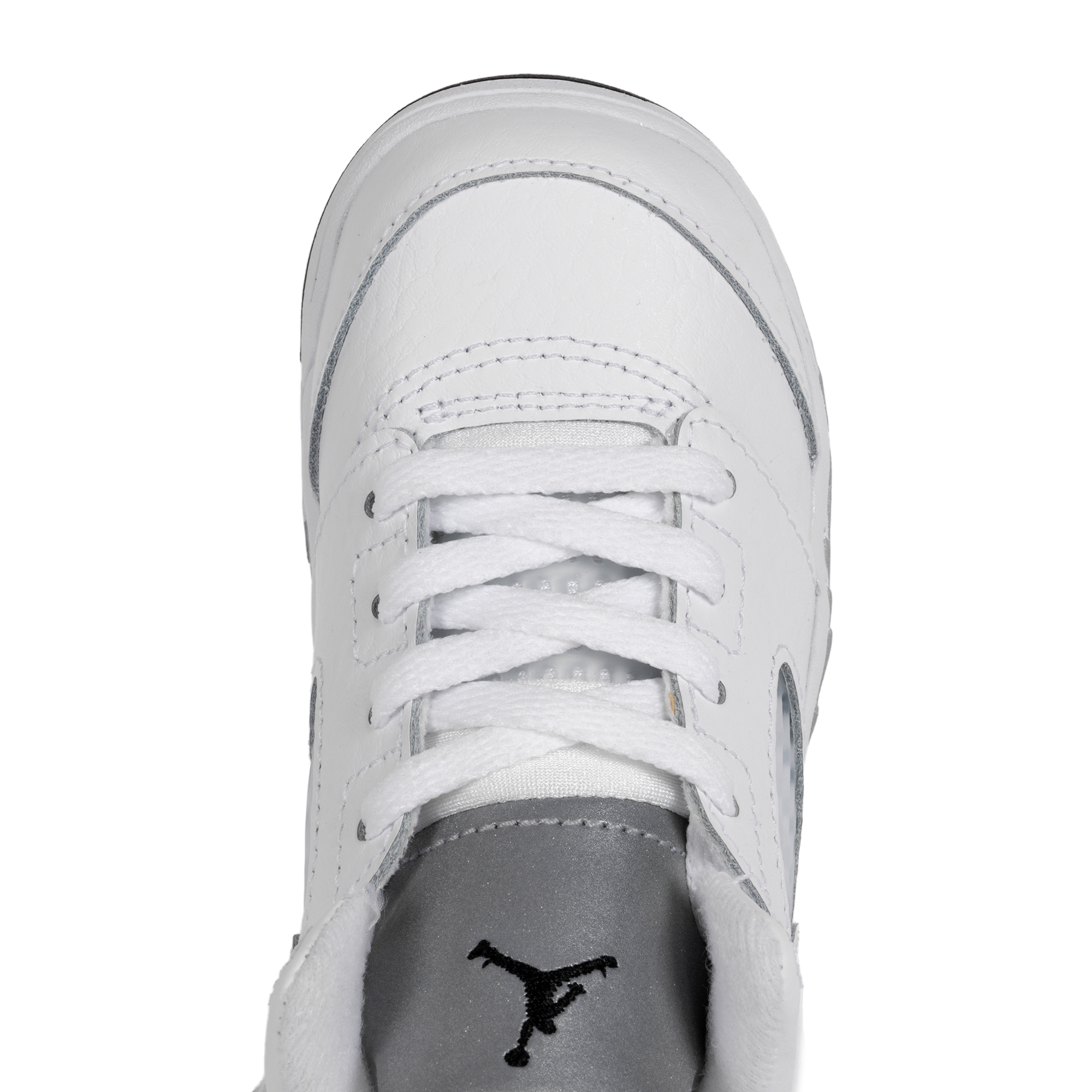 Nike Jordan 5 Retro "White Metallic" (TD) White/Black/Metallic Silver HQ7981-103