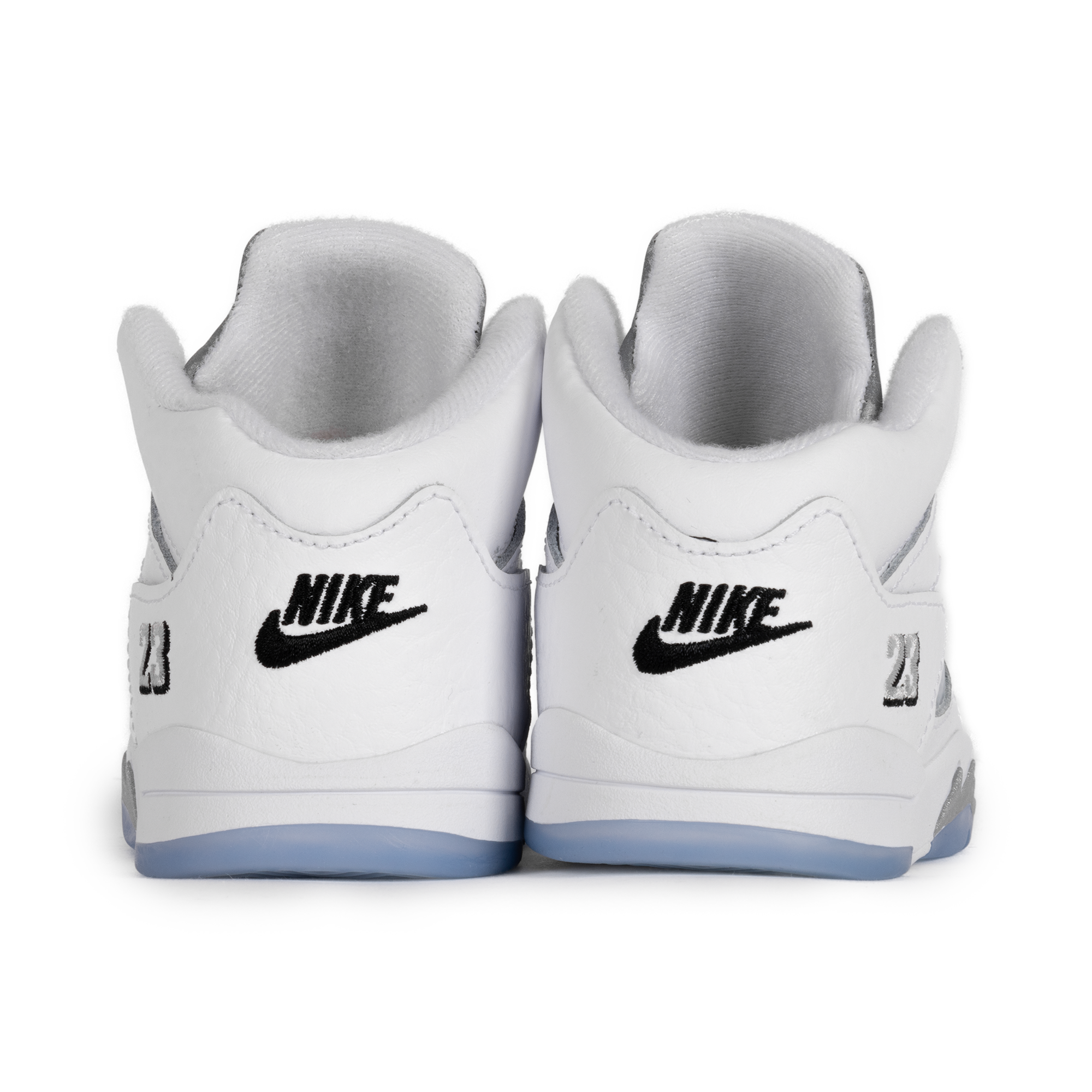 Nike Jordan 5 Retro "White Metallic" (TD) White/Black/Metallic Silver HQ7981-103