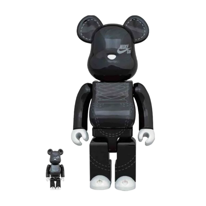 Medicom Toy Be@rbrick Nike SB Black 400%
