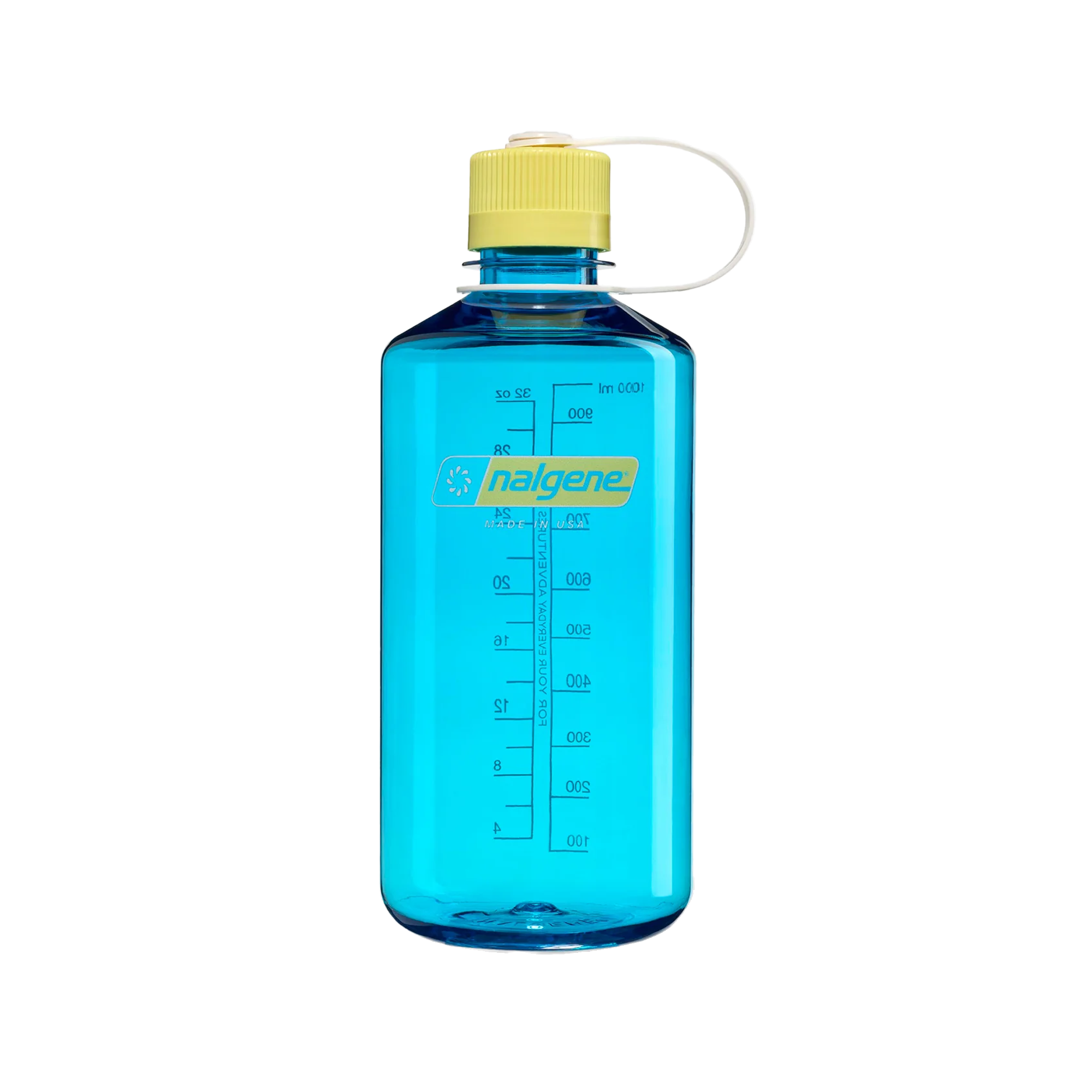 Nalgene Sustain Narrow Mouth Bottle Blue Atoll/Endive 1L
