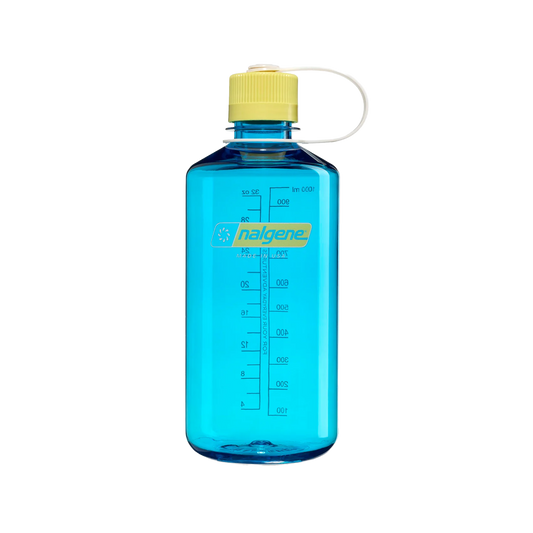 Nalgene Sustain Narrow Mouth Bottle Blue Atoll/Endive 1L