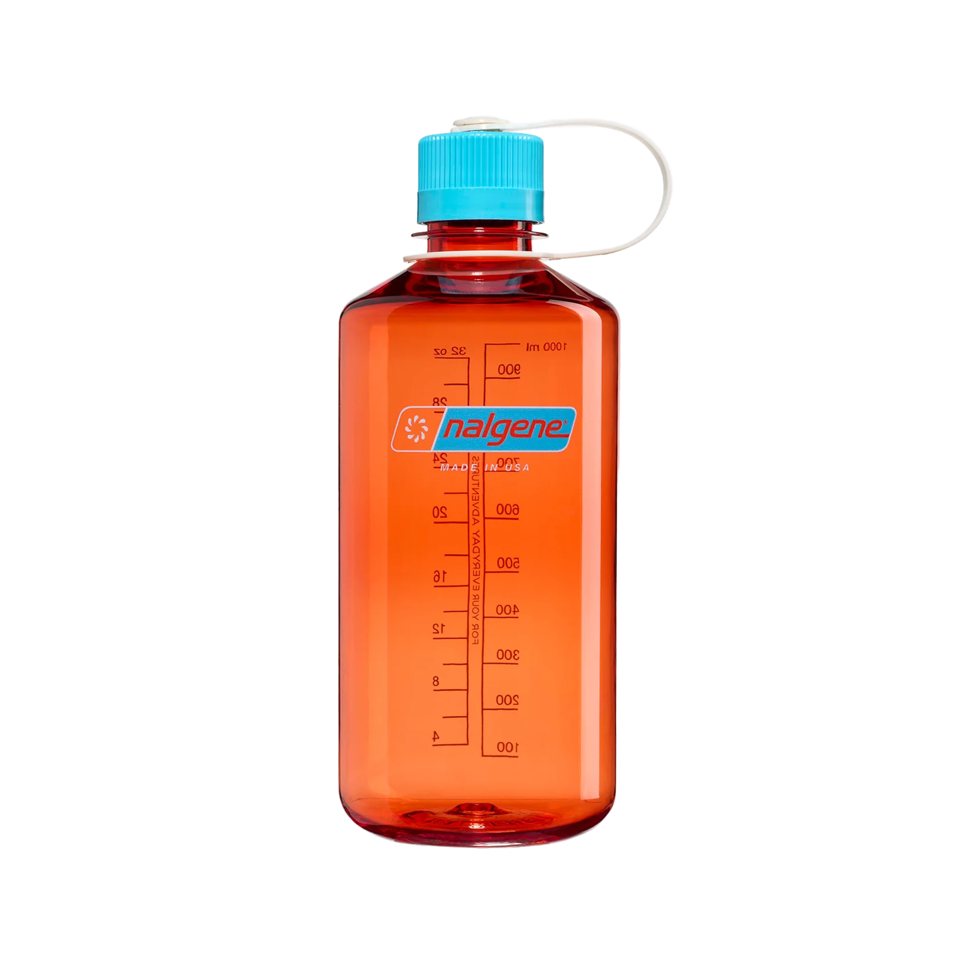 Nalgene Sustain Narrow Mouth Bottle Flame/Blue Atoll 1L