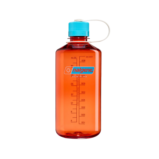 Nalgene Sustain Narrow Mouth Bottle Flame/Blue Atoll 1L