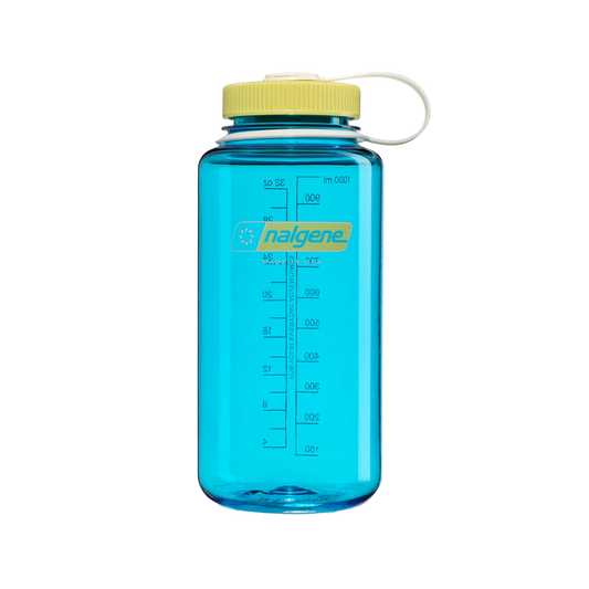 Nalgene Sustain Wide Mouth Bottle Blue Atoll/Endive 1L