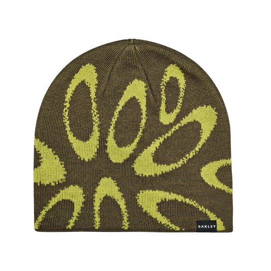 Oakley Ellipse Graphic Beanie Deep Olive/Cactus
