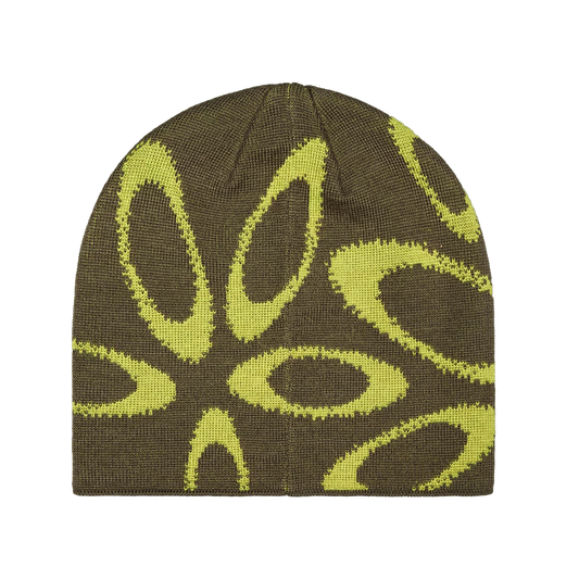 Oakley Ellipse Graphic Beanie Deep Olive/Cactus