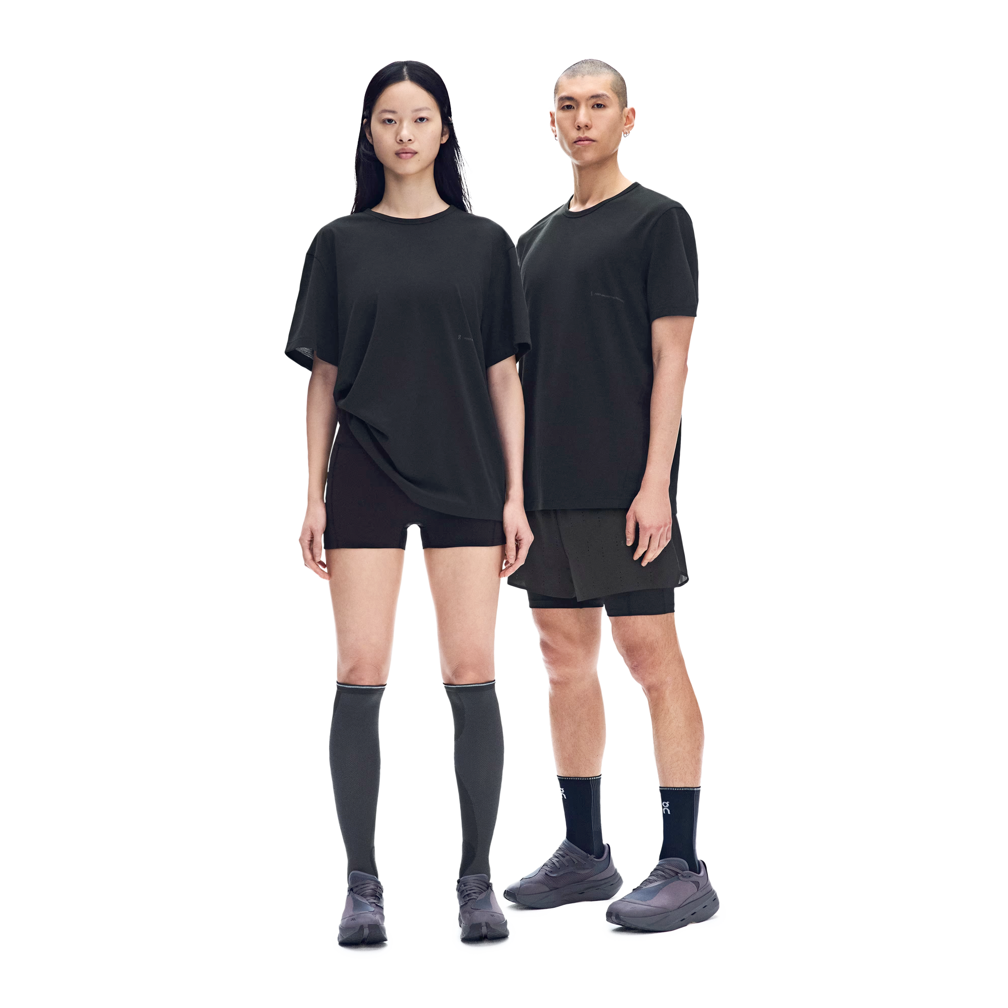 On x Post Archive Faction Running T-Shirt Black