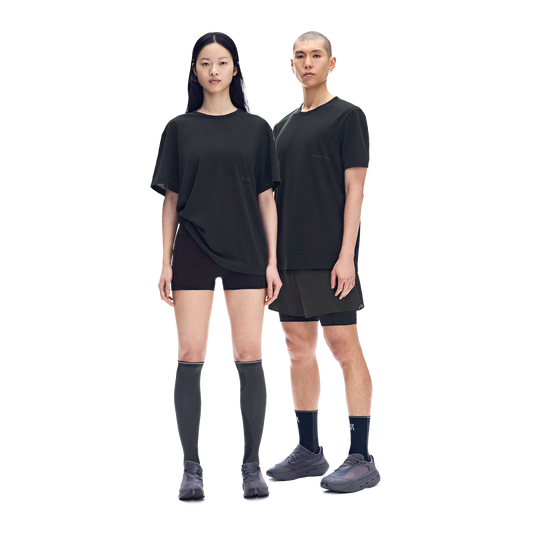 On x Post Archive Faction Running T-Shirt Black