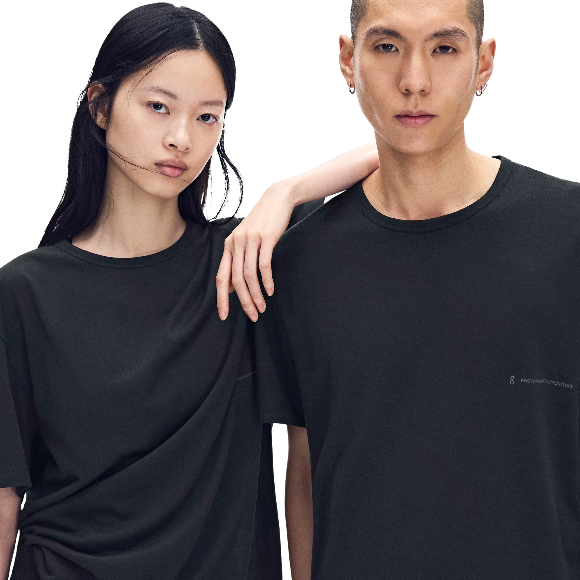 On x Post Archive Faction Running T-Shirt Black