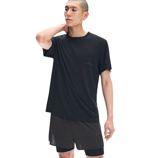 On x Post Archive Faction Running T-Shirt Black