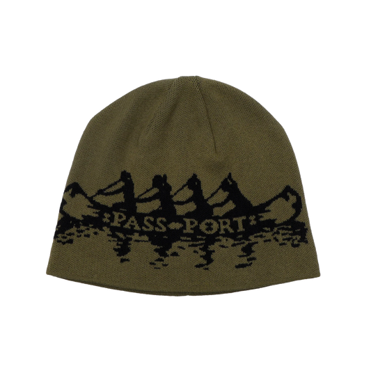 Pass~Port Canoe Beanie Khaki