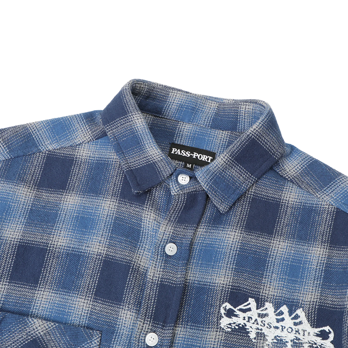 Pass~Port Canoe Workers Flannel Black