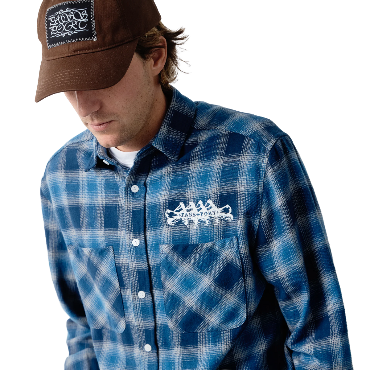 Pass~Port Canoe Workers Flannel Black