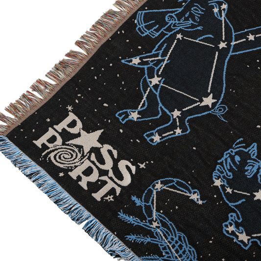 Pass~Port Constellations Throw Blanket