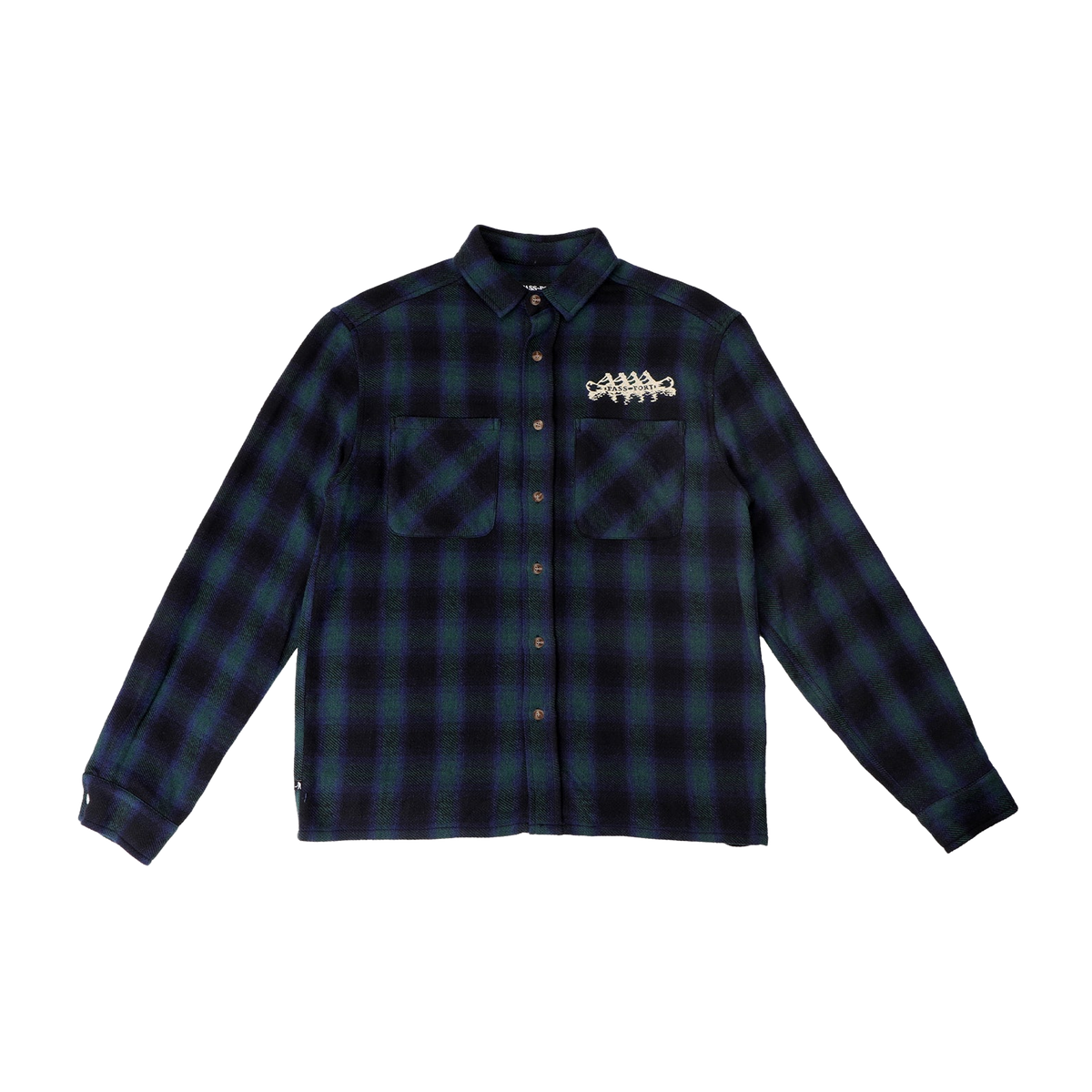 Pass~Port Canoe Workers Flannel Black