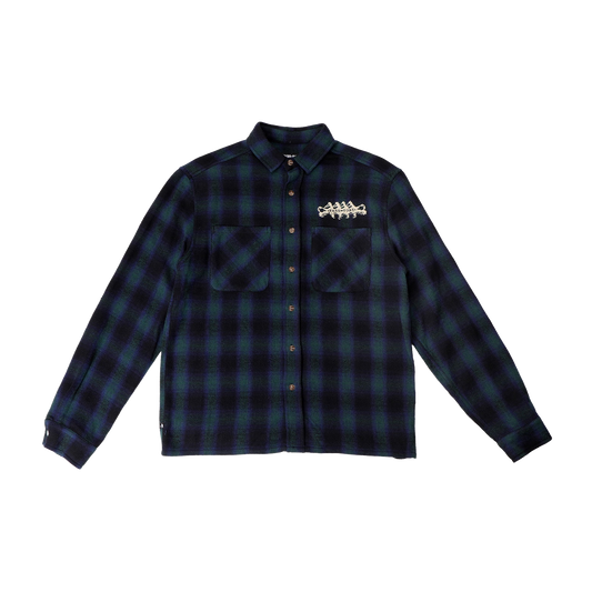 Pass~Port Canoe Workers Flannel Black