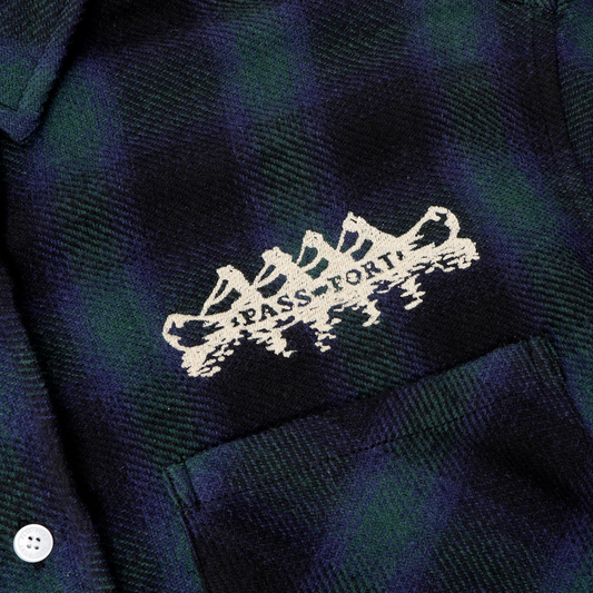 Pass~Port Canoe Workers Flannel Black