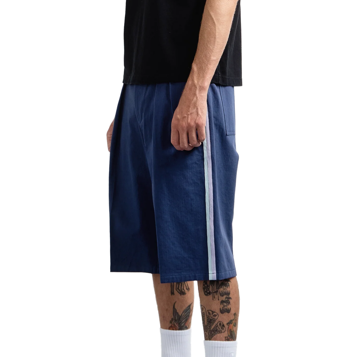 Pass~Port Leagues Club Stripe Short Navy