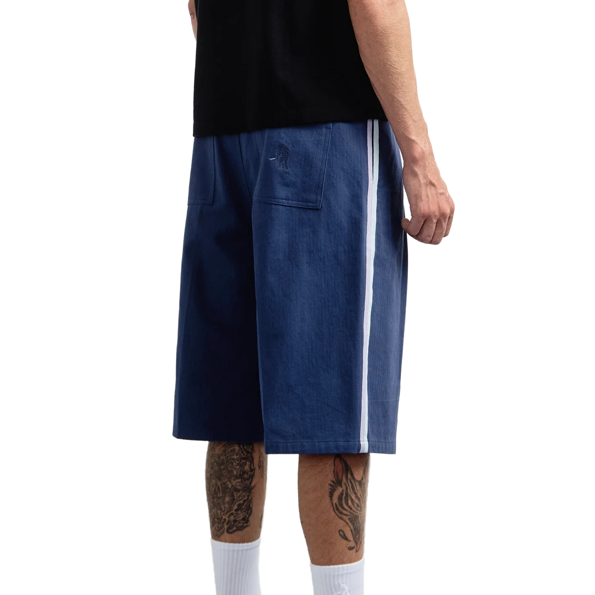 Pass~Port Leagues Club Stripe Short Navy