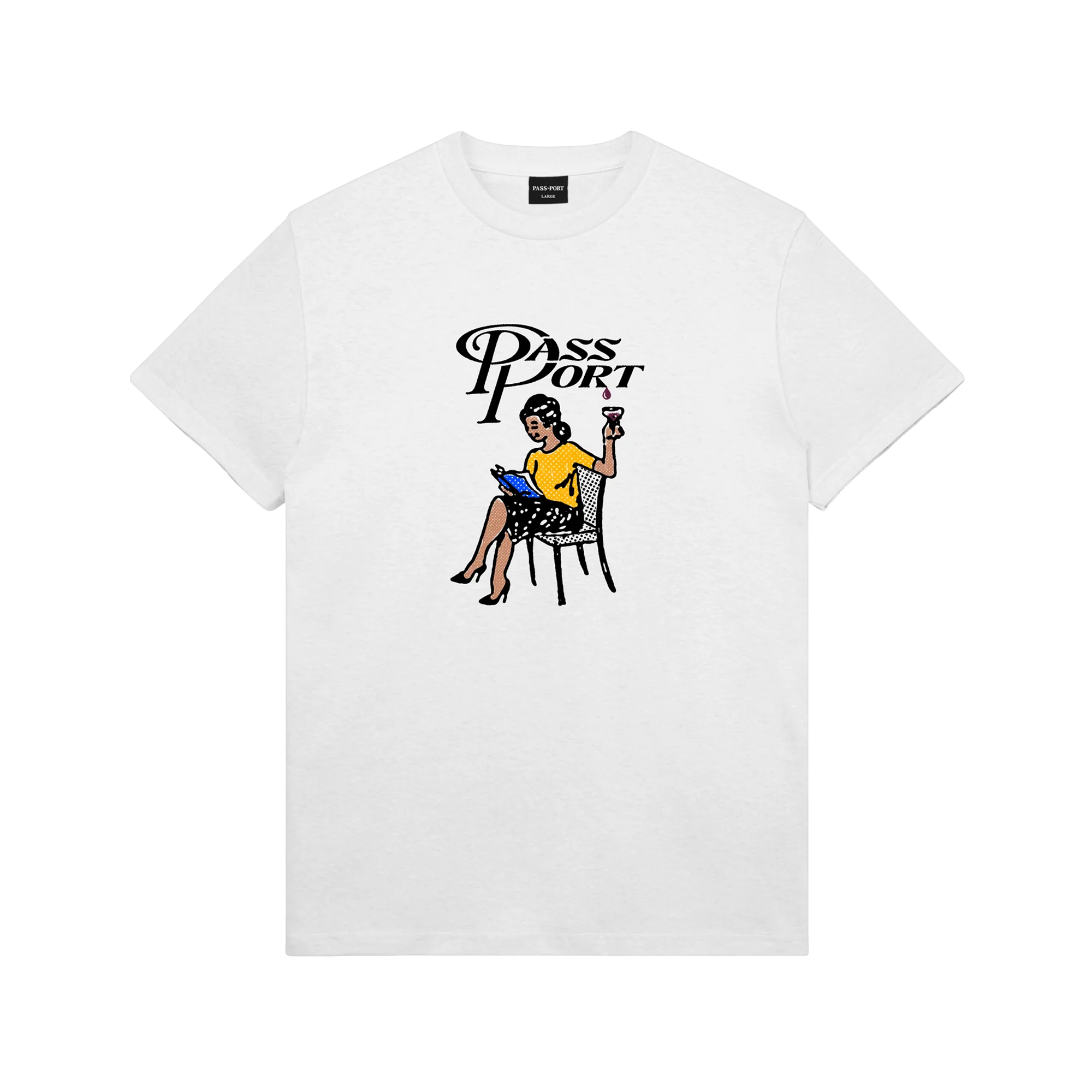 Pass~Port Minimal Output T-Shirt White