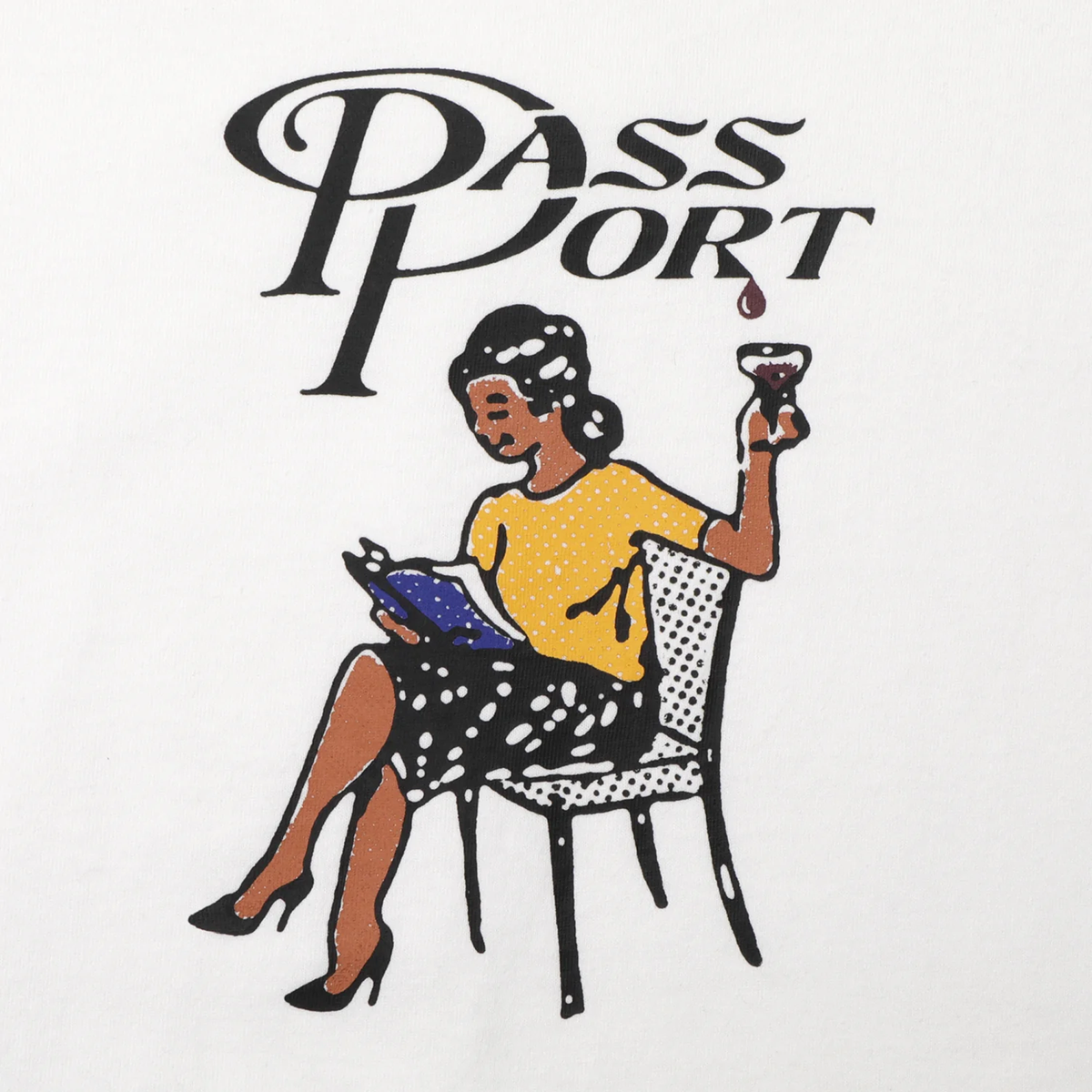 Pass~Port Minimal Output T-Shirt White