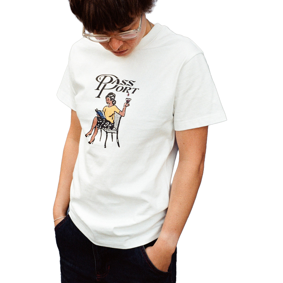 Pass~Port Minimal Output T-Shirt White