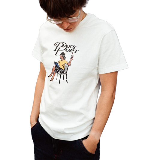 Pass~Port Minimal Output T-Shirt White