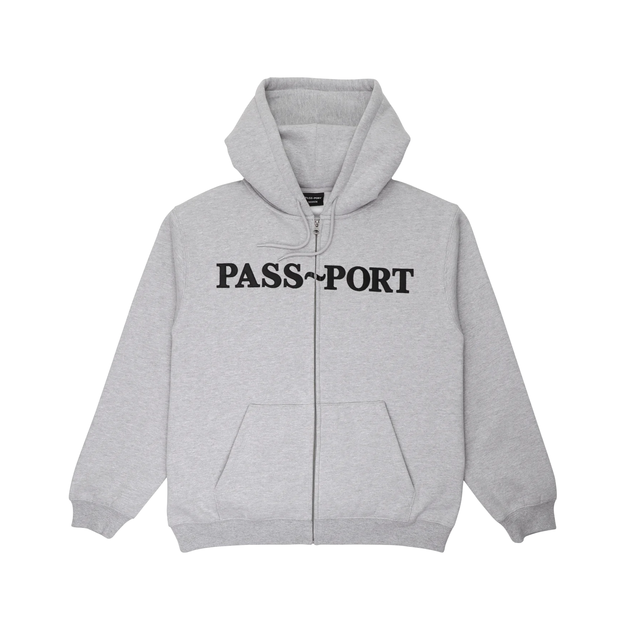 Pass~Port Official Zip Hoodie Ash