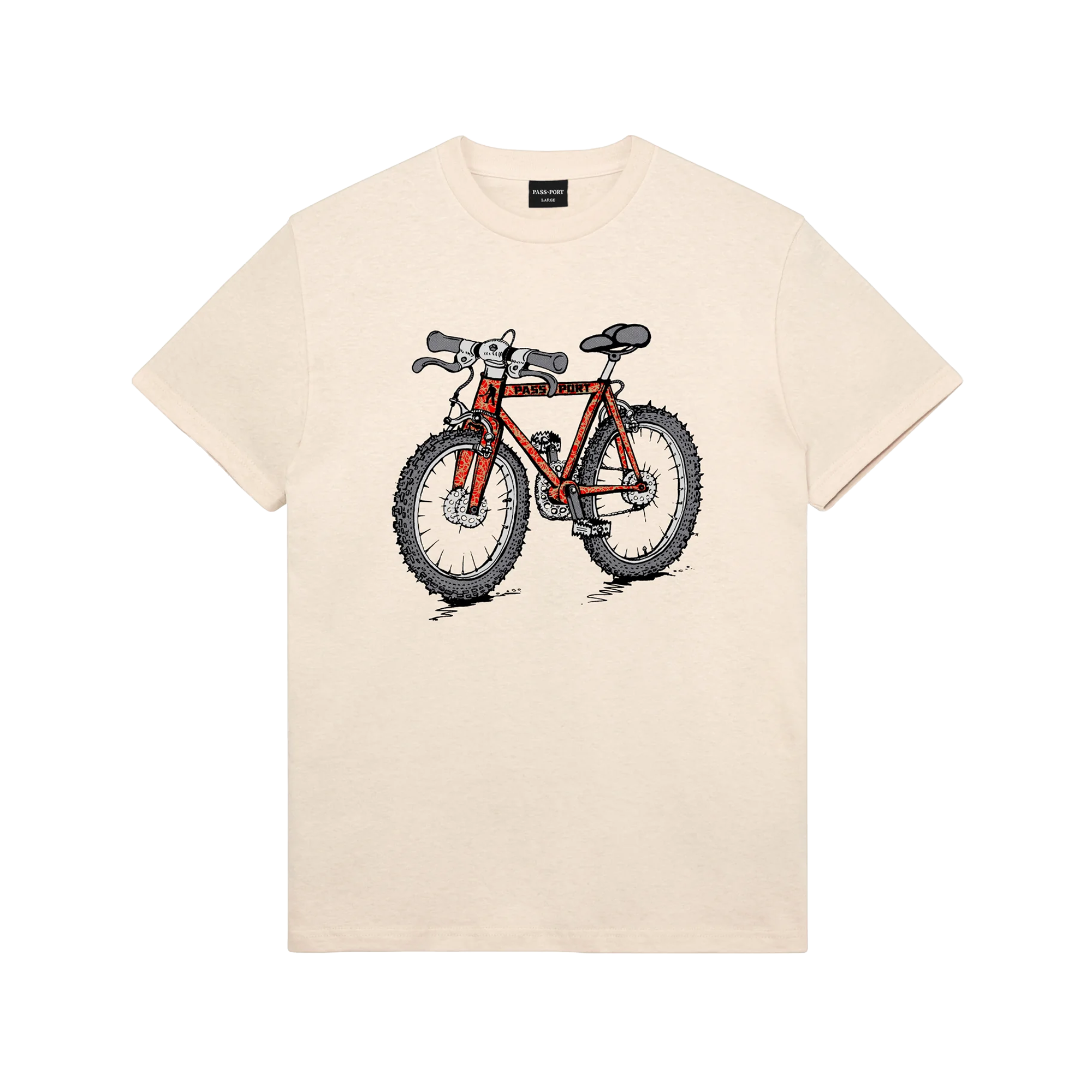 Pass~Port One Speed T-Shirt Natural
