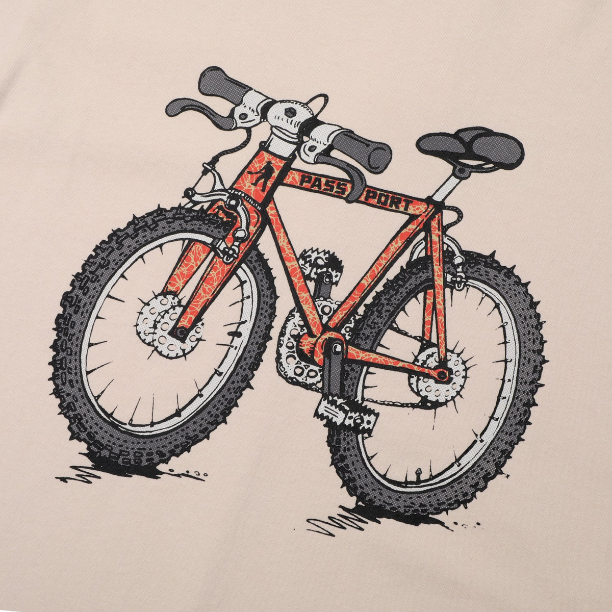 Pass~Port One Speed T-Shirt Natural