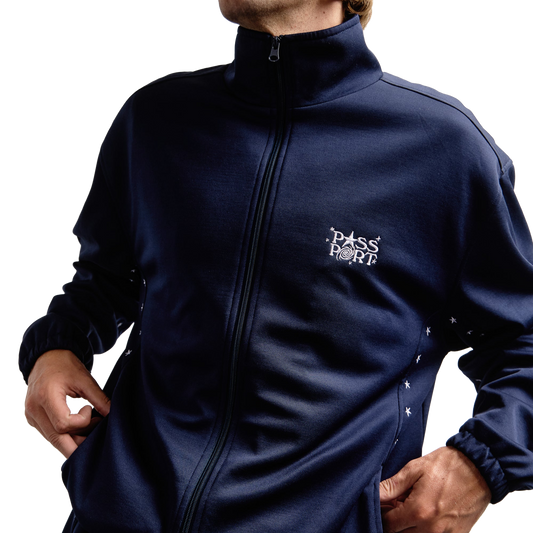 Pass~Port Stargazer Track Jacket Navy
