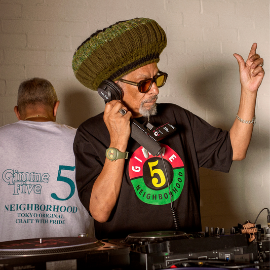 Neighborhood x Gimme Five x Phonon Smb-02G Headphones Stick Black PHGPN-AC01