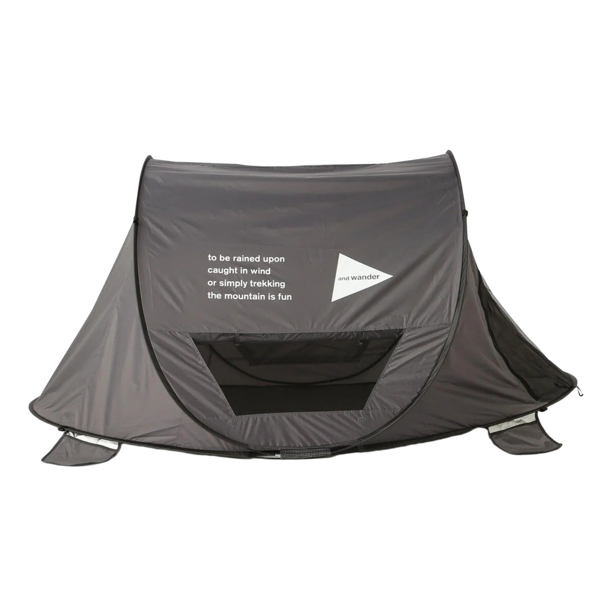 and wander Popup Sunshade Tent Charcoal