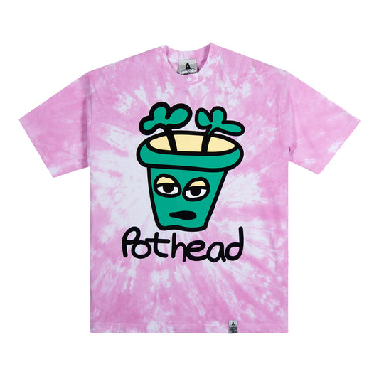 For The Homies Pothead T-Shirt Pink