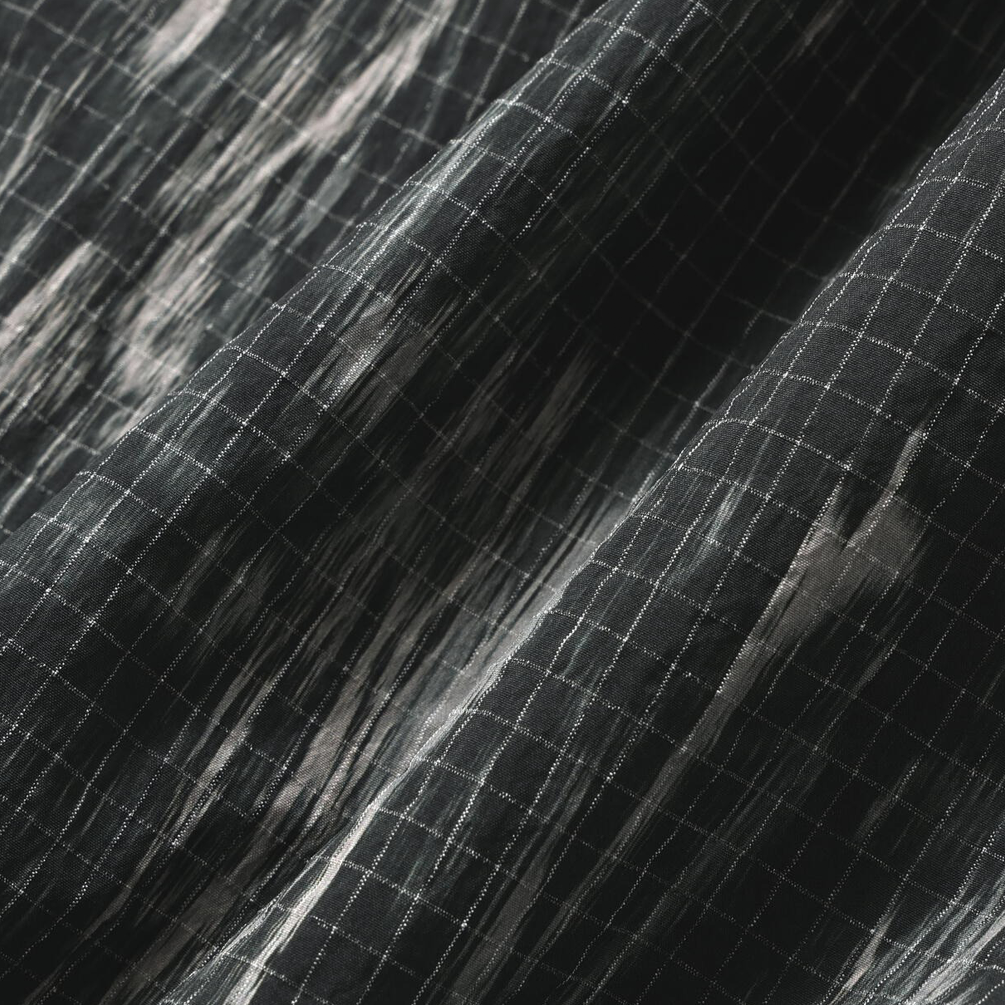 and wander Printed Ripstop Cargo Pants Black