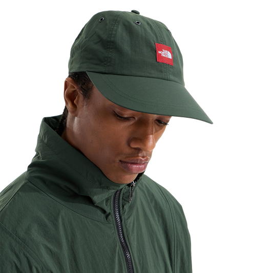 The North Face Red Box Nylon Hat Bottle Green