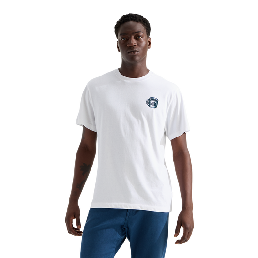 The North Face Basecamp Barista Relaxed T-Shirt TNF White/Pacific Teal